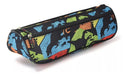 Klub Mode School Pencil Case with Three Zippers - 25x8 cm in Unicorn, Dinosaur, or Rainbow Design 0