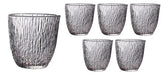 Qianli Vintage Textured Glass Tumblers - Choose Your Color (Set of 6) 4