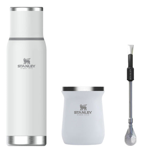 Stanley Adventure To Go 1L Thermos Mate Set with Spring Straw 4