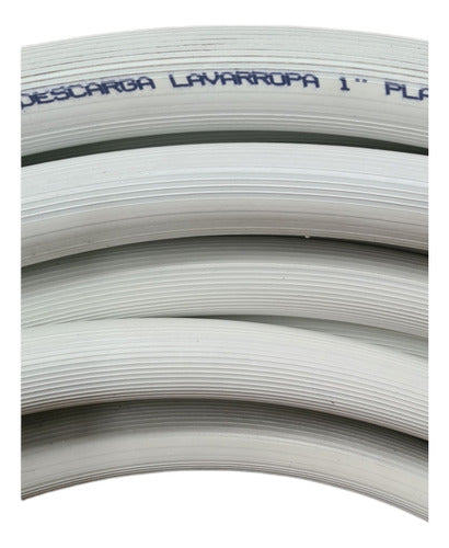 Sanitary White Hose for Refrigerator Cleaning 25mm x 50m 2kg 1