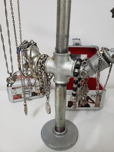 Industrial Style Necklace and Bracelet Organizer 6