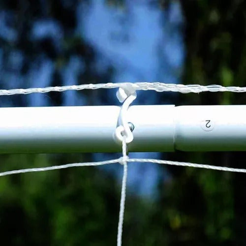 MEISO Kids Soccer Goal Net 120cm White EAFI-A12C 4