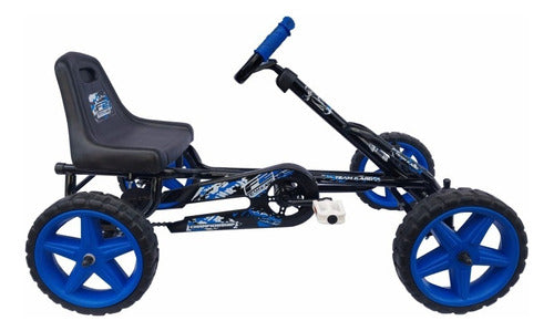 Pedal Go-Kart with Adjustable Seat and Fixed Gear 0
