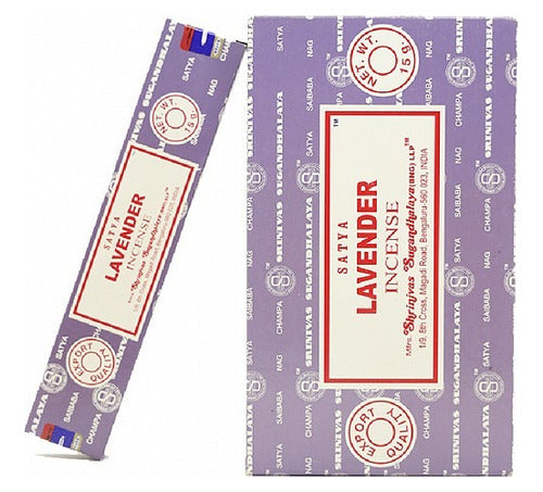Full Box Satya Nag Champa Lavender Incense Sticks 0