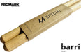 Promark La Special 3 Pairs of 2B Hickory Drumsticks - Wooden Tip 4