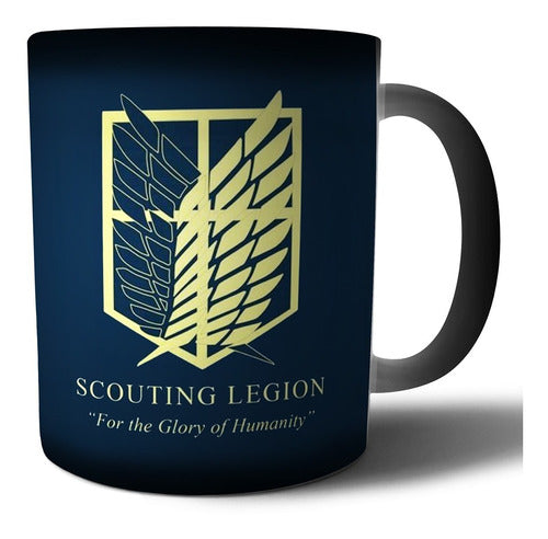 Taza Magica  - Attack On Titan - Escudos 0