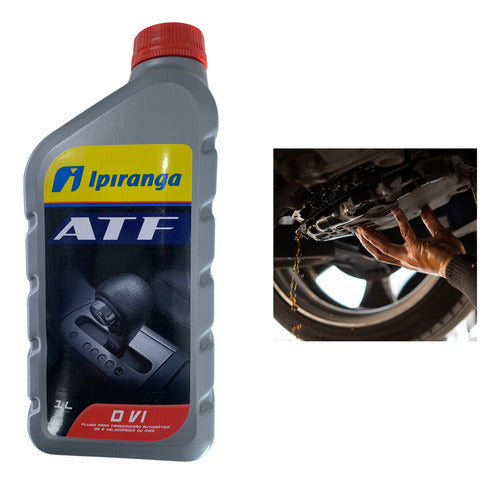 Kit 10 L Fluido Oleo Cambio Automatico Dexron 6 Atf Ipiranga 1