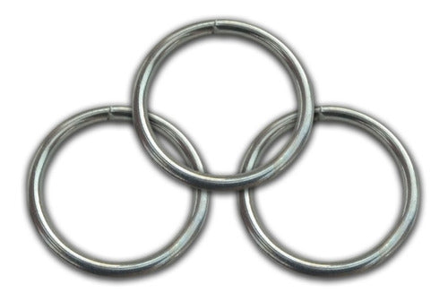 William Metal Galvanized Rings 40 Mm. x 144 Units 0