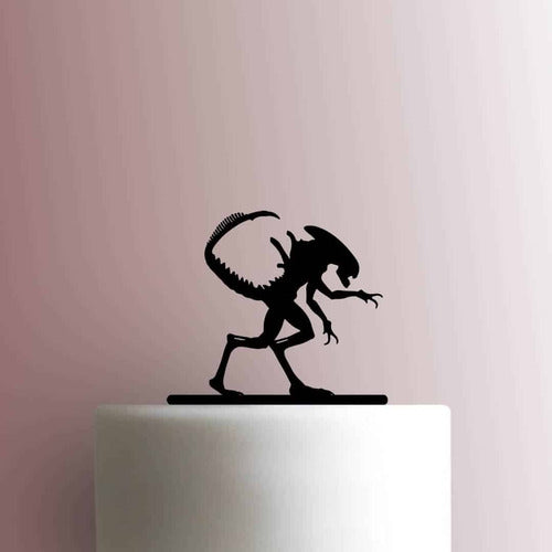 Cake Topper Adorno Torta - Alien Vs Depredador Personalizado 1