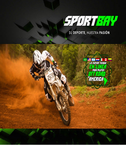 Motorcycle Dakar 200 Chrome Protector by Rsport Protork Sportbay 2