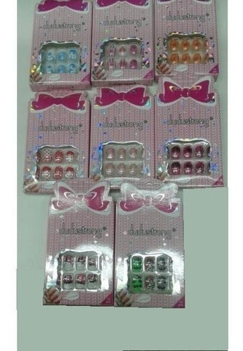 Generic Decorative Fake Nails X 3 Small Boxes Manicure 0