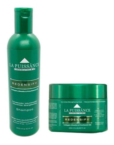 La Puissance Voluminizing Shampoo + Redensify Mask Combo 0