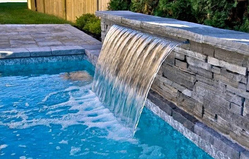 Vulcano Pool Waterfall Cascade 40cm ABS Water Sheet 6