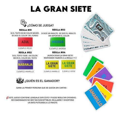 Casa Fight La Gran Siete Card Game 4