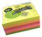 Pizzini Fluorescent Sticky Notes 75x75mm X320 Hjs 2