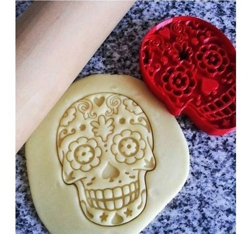 Mexican Skull Cookie Cutter 1