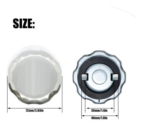 Tapon De Combustible Motor Estacionario Gx160 3 A 15hp 1