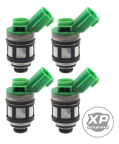 Nissan 4 X New Fuel Injectors OEM for 96-04 Nissan Pickup 2