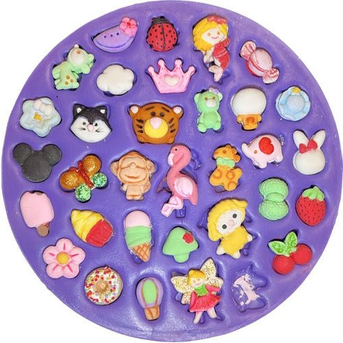 Moldesmatrimaki Silicone Mold with 33 Various Figures 2