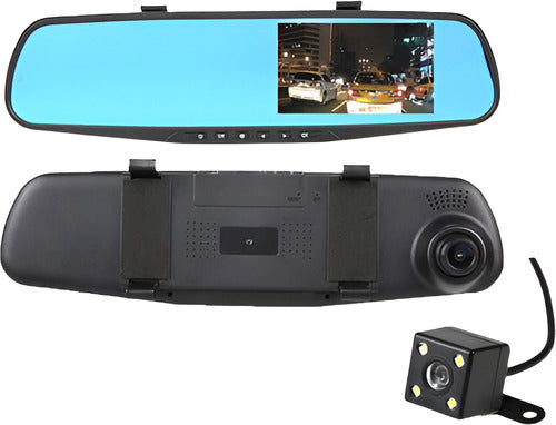 Generic Dual Camera Parking Mirror 4.3" Full HD DVR 0