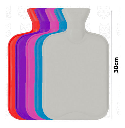 Mandarin Hot Water Bottle with Durable Screw Cap - 1.5 Ltr 5