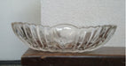 Fuente Bowl Copetinero Ensaladera Vidrio Tallado Grueso 22x6 3