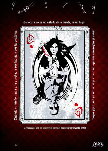 Poster De Alice Madness Returns Tamaño A3 0