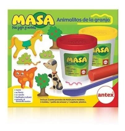 Antex Masa Para Moldear Animalitos De La Granja 1