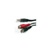 Arwen Cable Plug 3.5 St / 2 RCA Female 2 Mts Altovolumen 0