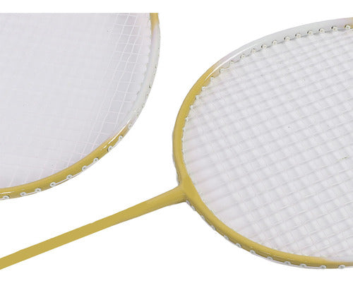 Conjunto De Badminton Para 2 Jogadores Em Liga De Ferro De B 6