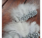 Feathered Epaulettes with Chains and Gemstones 6