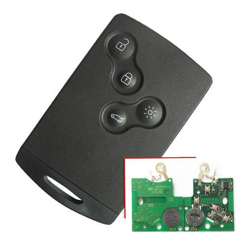 Remote Control + 4 Button Key 433mhz ID46 PCF7952 VA2 2