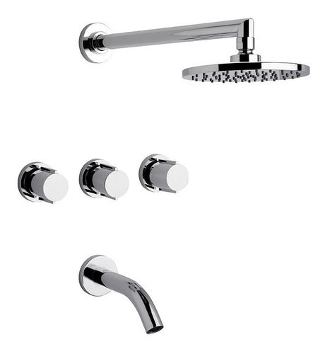 FV California 103/17 Embedded Shower Mixer 0