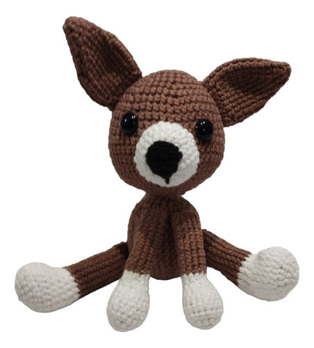 Crochet Chihuahua Attachment Doll 0