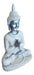 Generic Silver Sitting Buddha in Lotus Position - 16 cm Buddha Praying 2