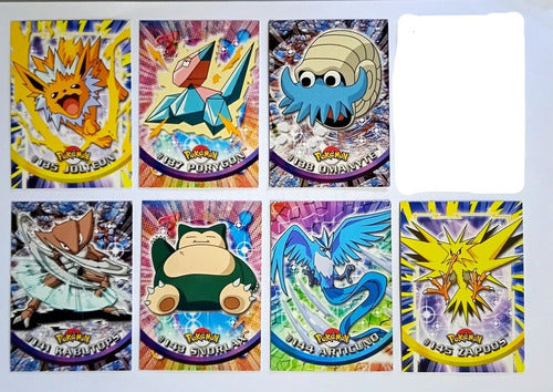 Pokemon Lote De Cartas Topps Originales 1999 2