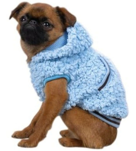 Casual Canine Canino Casual Snowbaby Mascota Sudadera Con Capucha Azul 0