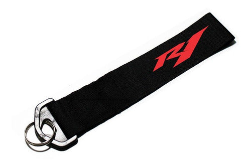 AC Estampas Tow Strap Keychain - Black - Yamaha R1 0