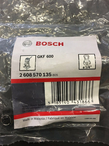 Pinza De Sujeción Con Tuerca 1/4 Gkf 550 / 600 Bosch 135 2