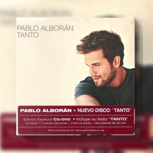 Pablo Alboran Tanto CD DVD New Sealed 0