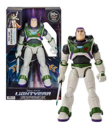 Toy Story Buzz Lightyear Action Figure with Laser Blade and Sound 30 cm Mattel 1