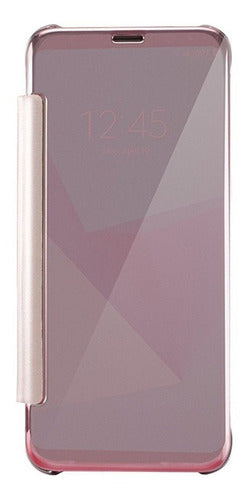 Luxury Mirrored Flip Cover Case for Samsung A9 2016 4