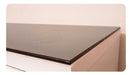 Glass 6mm 80x160 Cm Cover Top Table Desk Smoked Gray 2