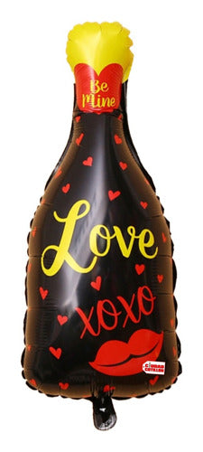 CC ONLINE Love Bottle Metallic Balloon 80cm 0