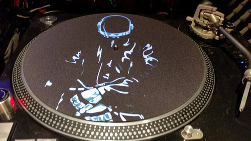 DJPROAUDIO Daft Punk Slipmat Paño Giradiscos Bandejas Material Latex 2