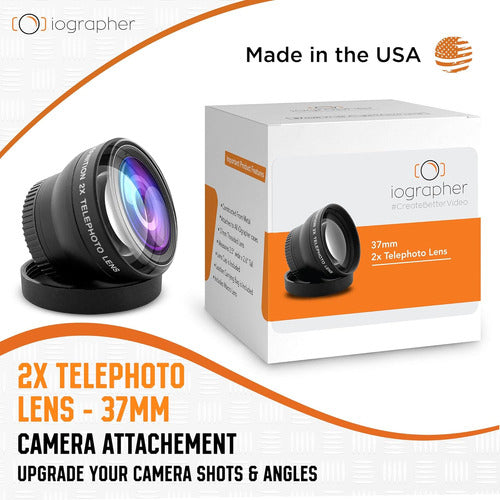 Teleobjetivo Con Zoom Iographer Iot2 37mm 2x De 1.457 1