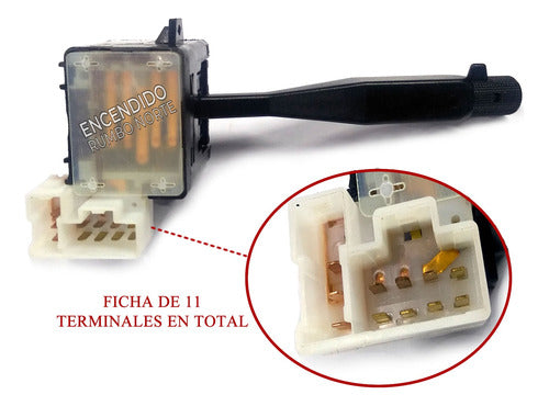 Comando Llave De Luces Nissan D21 Sentra Pathfinder Z20 Z24 2