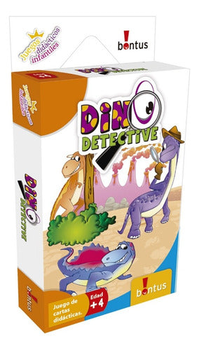 Juego De Cartas Infantiles Dino Detective Bontus 331 - Lanus 0