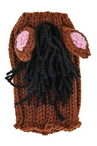 Zoo Snoods The Original Knit Horse Perro Snood 2