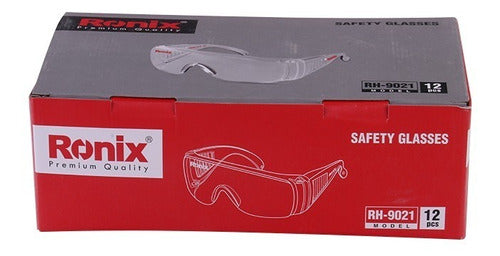 Lentes Gafas De Seguridad Ronix Por 5 Unidades 1